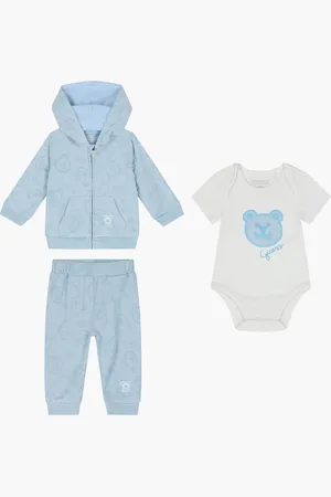 Guess Set Ls Sweatshirt+ss Body+pant | The Deal Outlet
