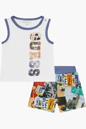 Guess Set Tank Top+active Shorts for Boys | The Deal Outlet