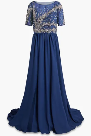 Terani Couture Assymtrcl Leaf Bdc for Women | The Deal Outlet