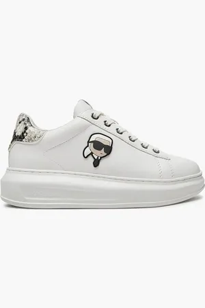 Karl Lagerfeld Kapri Karl Nft Snake Kontr Lthr Wom Lthr for Women | The Deal Outlet