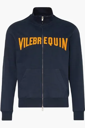 Vilebrequin Roux Sweat Cr24 Fz Vbq Velvet Bleu Marine for Men | The Deal Outlet