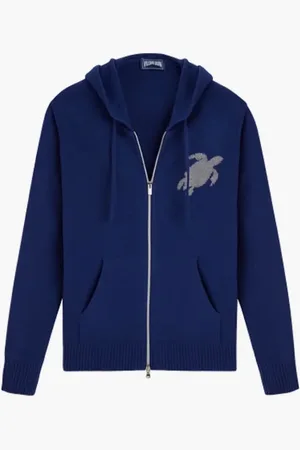 Vilebrequin Mimosas Pull Cr24 Wool Cashm Po Encre for Men | The Deal Outlet