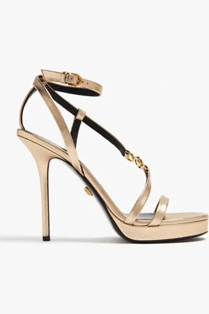 VERSACE Sandal T115 Lamb Leather for Women | The Deal Outlet