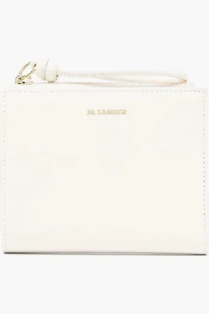 Jil Sander Mini French Wallet Giro K-palmellato Lux & New Calf Wnappa Lining (oro Js) for Women | The Deal Outlet