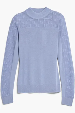 Karl Lagerfeld Lightweight Logo Turtleneck for Women | The Deal Outlet