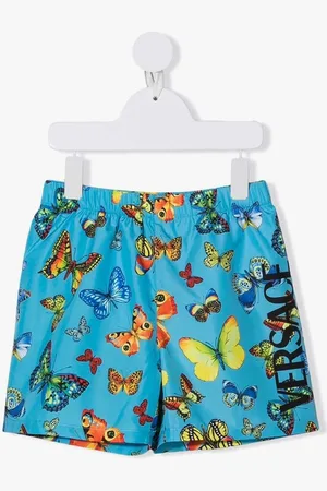 VERSACE Swim Shorts Nylon Giada Butterfly + Written for Boys | The Deal Outlet