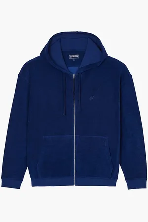 Vilebrequin Solid Terry Hoodie Sweatshirt for Men | The Deal Outlet