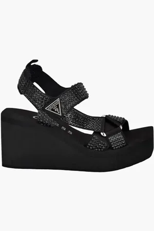 Guess Dawsin Platform Sandals for Women | The Deal Outlet