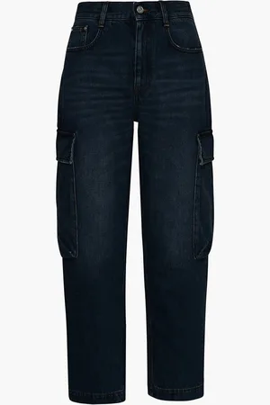 Stella McCartney Dark Vintage Cropped Carg for Women | The Deal Outlet