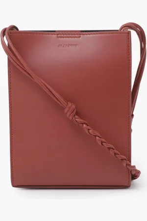 Jil Sander Link Pouch Soft Vegetal Calf & New Calf Weco Nylon Lining (satin Palladium) for Men | The Deal Outlet