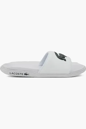 Lacoste Classic Logo Slides for Men | The Deal Outlet