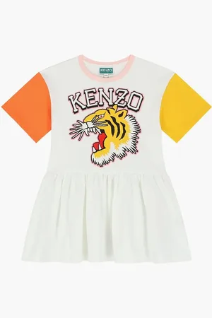 Kenzo Short Sleeved Dress for Girls | The Deal Outlet