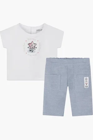 Kenzo T-shirt + Pant Set for Girls | The Deal Outlet