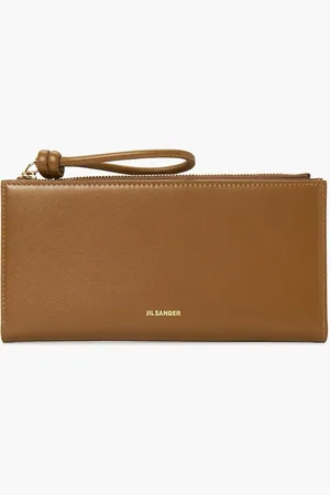 Jil Sander Single Practical Wallet Md Giro K-palmellato Lux & New Calf Wnappa Lining (oro Js) for Women | The Deal Outlet