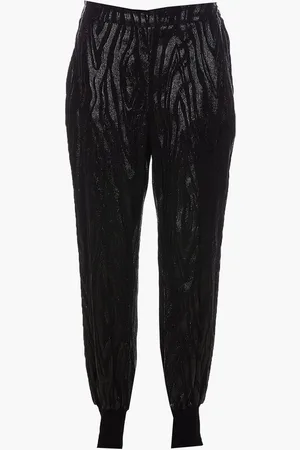 Stella McCartney Woodgrain Lurex Jogger for Women | The Deal Outlet