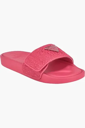 Guess Callena Pool Slides for Women | The Deal Outlet