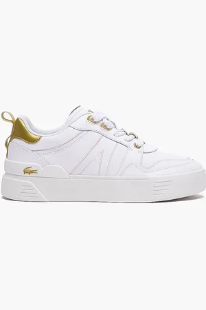 Lacoste Leather Lace Sneakers for Women | The Deal Outlet