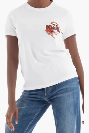 Karl Lagerfeld Ikonik Lny T-shirt for Women | The Deal Outlet