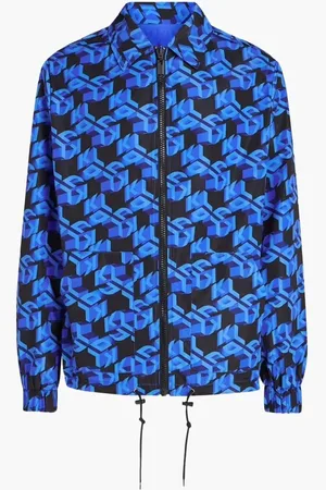 Karl Lagerfeld Klj Reversible Monogram Jacket for Men | The Deal Outlet