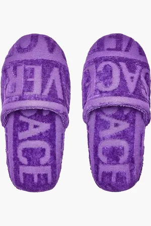 VERSACE On Repeat Towel Slippers | The Deal Outlet