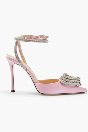 MACH AND MACH Triple Heart High Heels for Women | The Deal Outlet