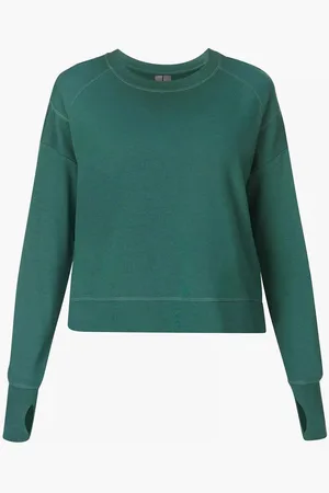 Sweaty Betty After Class Crop Sweatshirt for Women | The Deal Outlet