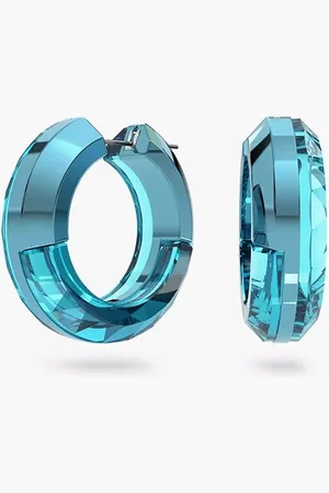 Swarovski Lucent Hoop Earrings for Women | The Deal Outlet
