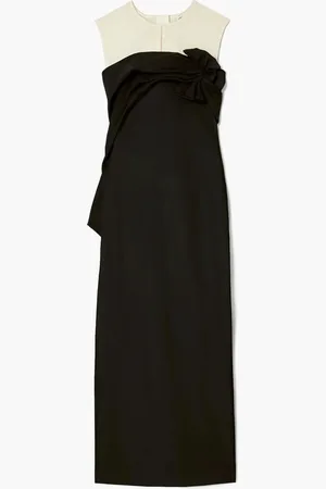 Tory Burch Knotted Stretch Wool Dress for Women | The Deal Outlet