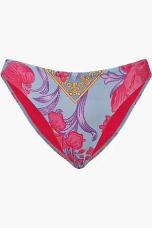 VERSACE Bikini Bottoms Lycra Acid Bouquet for Women | The Deal Outlet