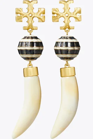 Tory Burch Horn Drop Earring
