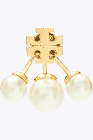 Tory Burch Kira Pearl Front-back Earring