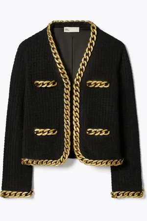 Tory Burch Kendra Chain Cardigan