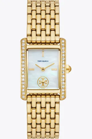 Tory Burch Eleanor Watch, Gold-tone Stainless Steel