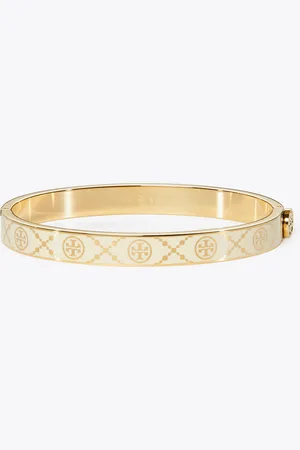 Tory Burch T Monogram Hinge Bracelet