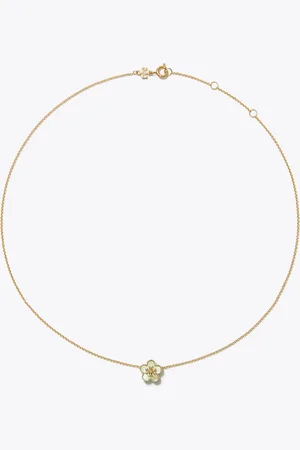 Tory Burch Kira Flower Pendant