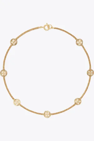 Tory Burch Miller Pave Necklace