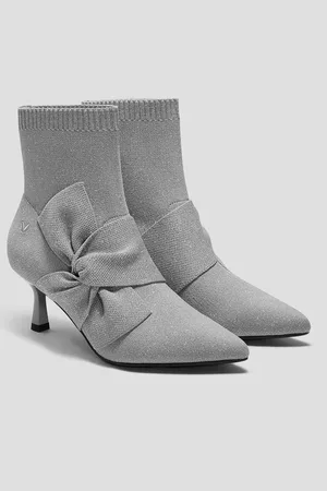 vivaia Pointed-Toe Ankle Heel Boots (Athena)