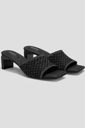 vivaia Square-Toe Block Heel Sandals (Juliet Pro)