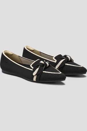 vivaia Pointed-Toe Bow Loafers (Michelle 2.0)