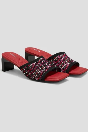 vivaia Square-Toe Block Heel Sandals (Juliet Pro)