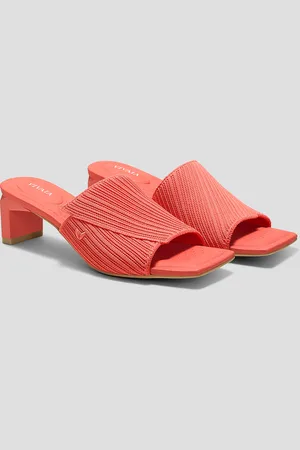 vivaia Square-Toe Block Heel Sandals (Jade Pro)