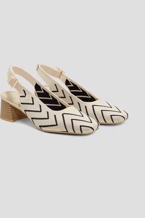 vivaia Square-Toe Block Heels (Melody Slingback Pro)