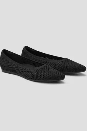 vivaia Pointed-Toe Breathable Mesh Ballet Flats (Aria 5°)