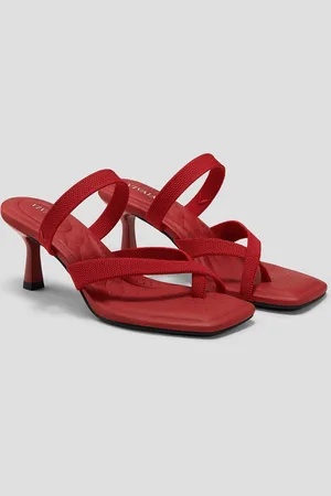 vivaia Square-Toe Mid Heel Strappy Sandals (Alina)