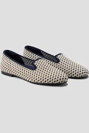 vivaia Round-Toe Woven Knit Loafer (Audrey)