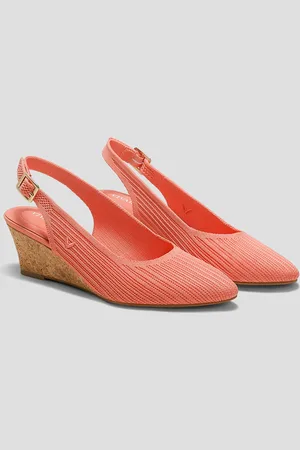vivaia Almond-Toe Slingback Wedge Sandals (Tamia Slingback Wedge Pro)