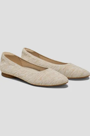 vivaia Almond-Toe Ballet Flats (Tamia 2.0 Hemp)