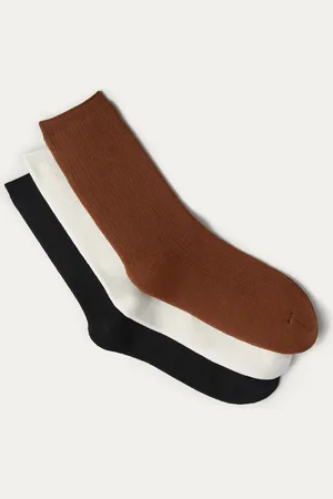 vivaia 3-Pair Cozy Fleece-Lined Thermal Socks