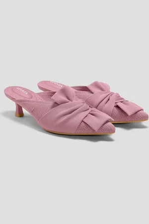 vivaia Pointed-Toe Bow Sandals (Samira)