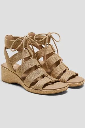 vivaia Strap Wedge Sandals (Heidi)